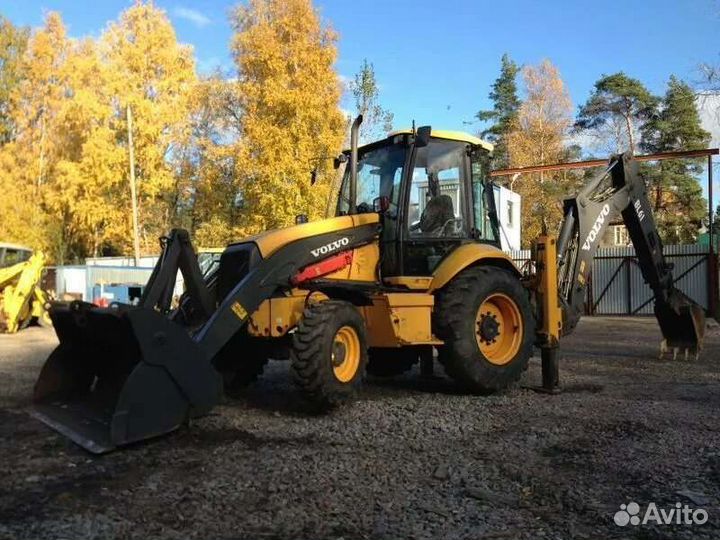 Услуги экскаватора погрузчика volvo BL61