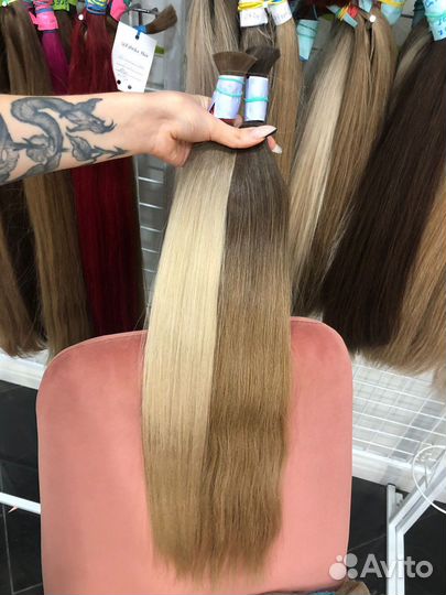 Волосы для наращивания натуральные