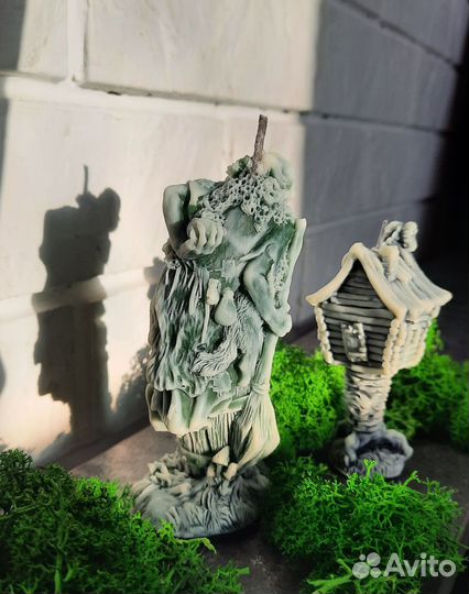 Свеча Баба Яга.Подарок.Оберег