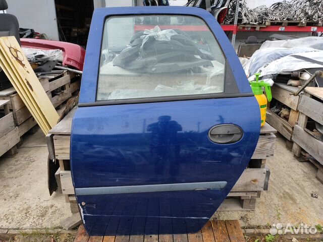 Дверь задняя левая в сборе на Опель Мерива А