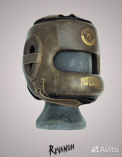 Боксерский шлем с бампером Revansh