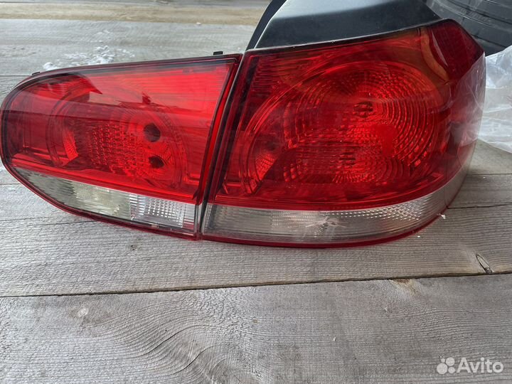 Задние фонари golf 6