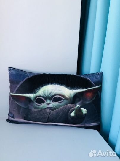 Плюшевая подушка для мальчика