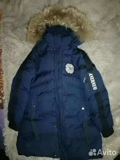 Пуховик подростковый