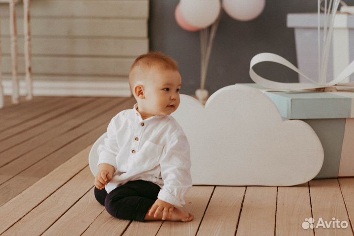 Рубашка белая