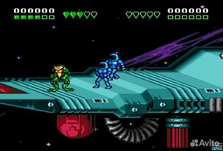 Картридж Sega battletoads