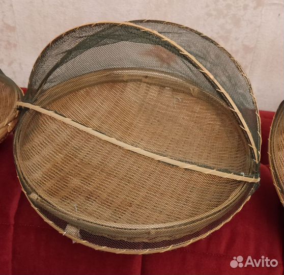 Корзина для хранения с сеткой