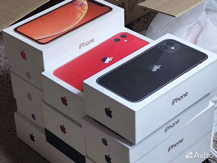 Печать коробка наклеек imei iPhone