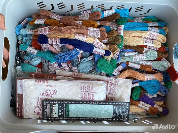 Нитки мулине Риолис пакетом