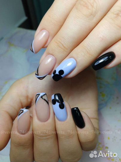 Маникюр + гель-лак, гарантия 2н.,свободное время