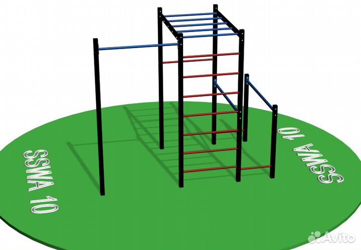 Уличная воркаут площадка от завода