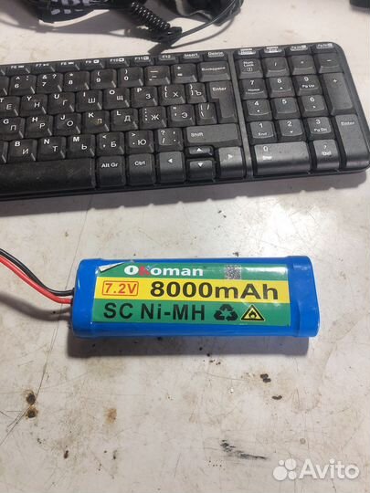 Аккумулятор 7,2 v для радиоуправляемых моделей