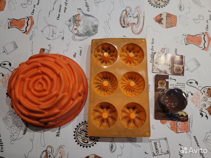 Силиконовые формы для выпечки