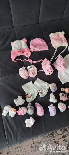 Шапки, чепчики, носки, антицарапки