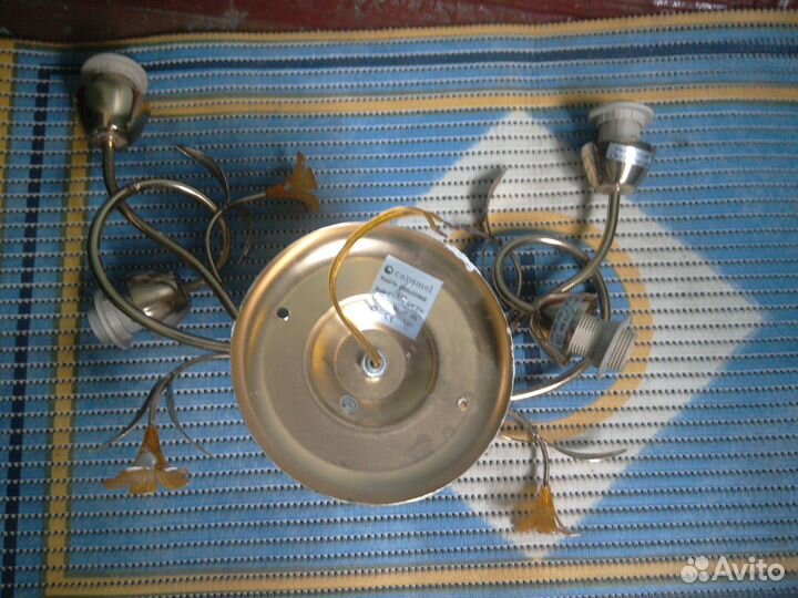 Люстры бу хрустальная и др