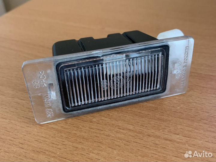 Плафон освещения номерного знака Веста