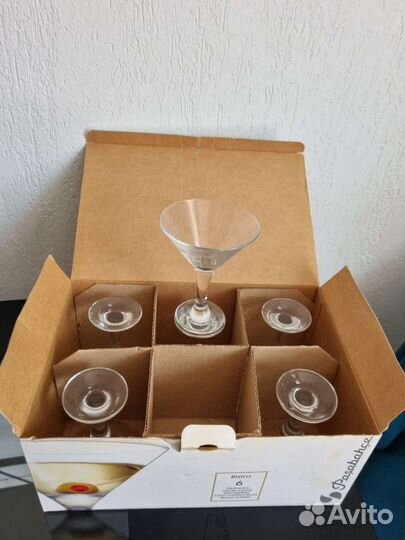 Бокалы для вина мартини