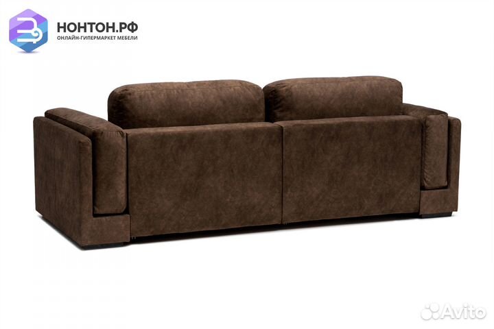 Диван еврокнижка Сорренто коричневый