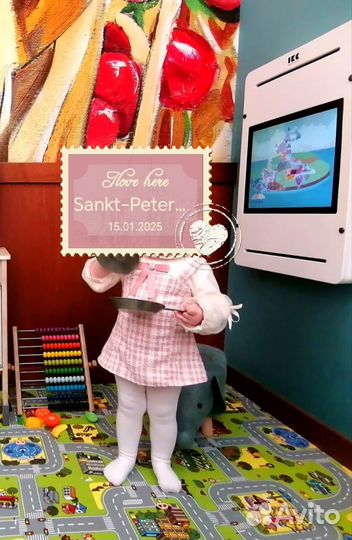 Платье детское 74-80