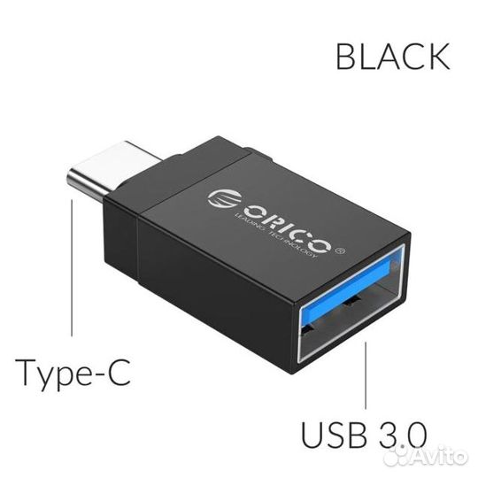 Адаптер USB C на USB 3,0 OTG Orico