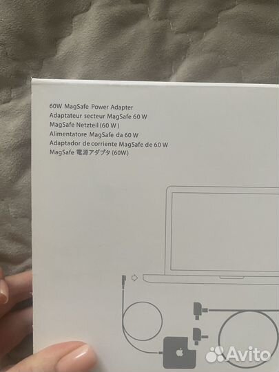 Magsafe 60w power adapter зарядное на мак