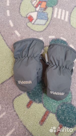 Зимние варежки huppa на 1-2 года