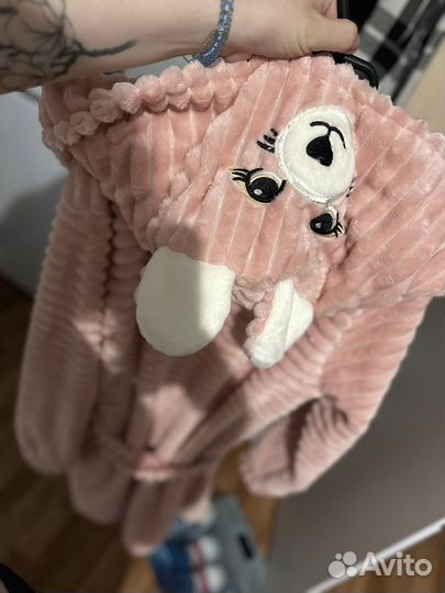 Халат махровый женский