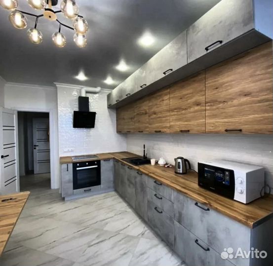 Кухня бетон лофт (кухня за 3 дня)