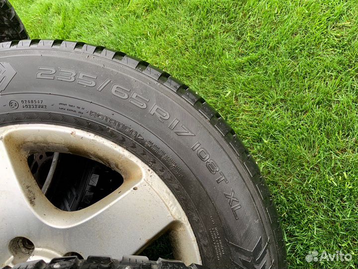 Диски для Touareg r17 шины Nokian Hakkapeliitta 8