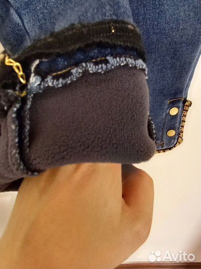 Брюки теплые для девочки