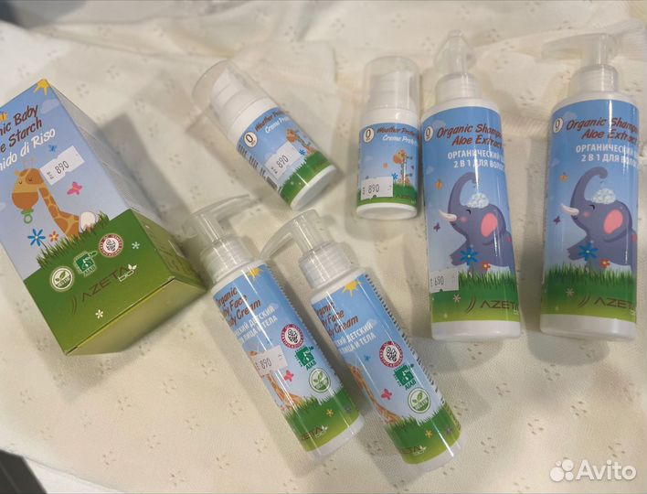 Детская косметика azetabio