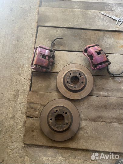 Суппорта комплект honda civic 4d