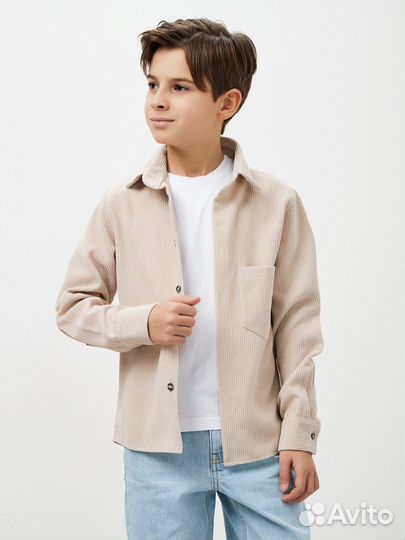 Вельветовая рубашка