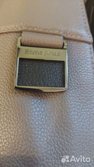 Рюкзак кожаный мужской новый Samsonite