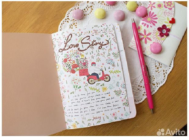 Ежедневник 'Love story - 100 days memory' - Jetoy