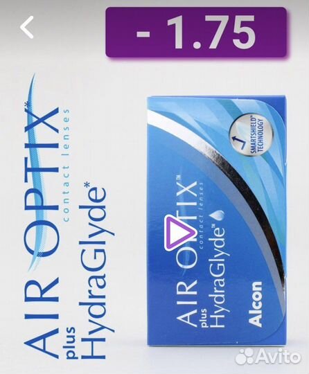 Alcon Контактные линзы Air Optix Plus Hydraglyde