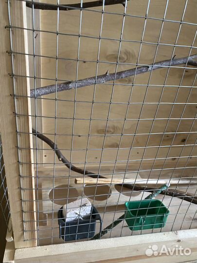 Большая клетка для птиц