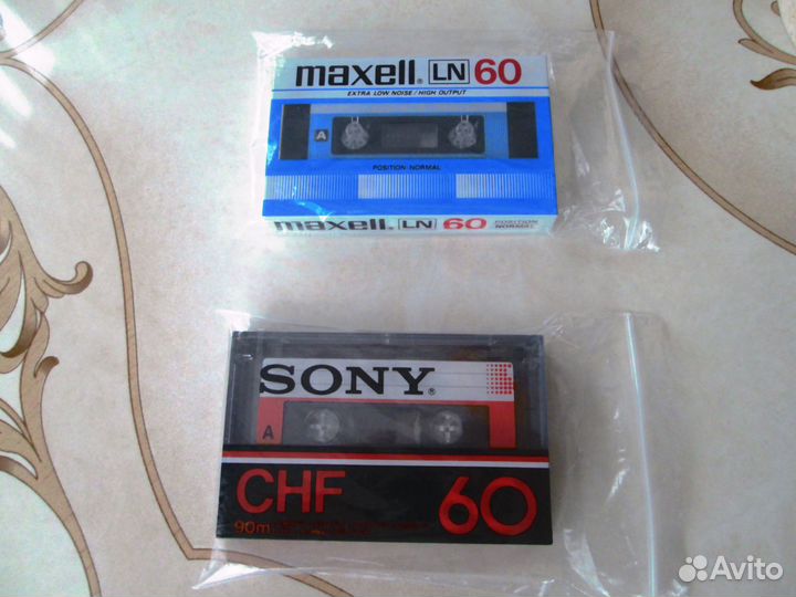Аудиокассеты запечатанные