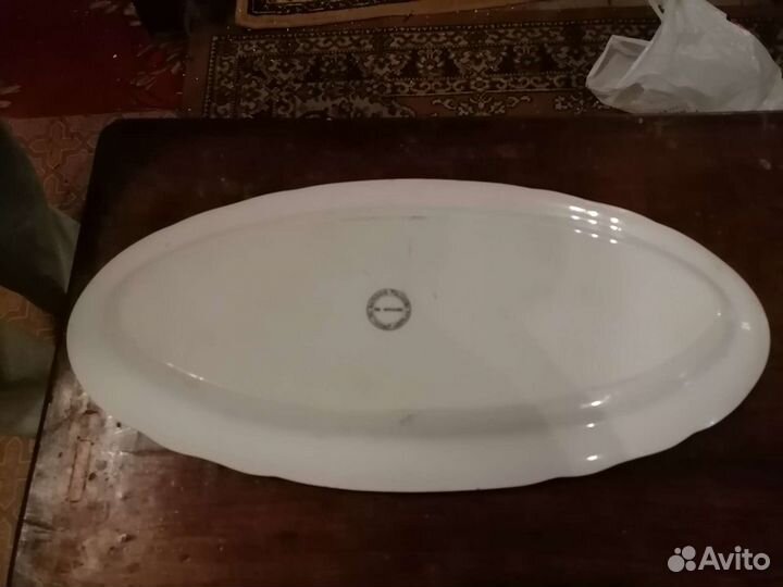 Фарфоровая посуда блюдо Руданова