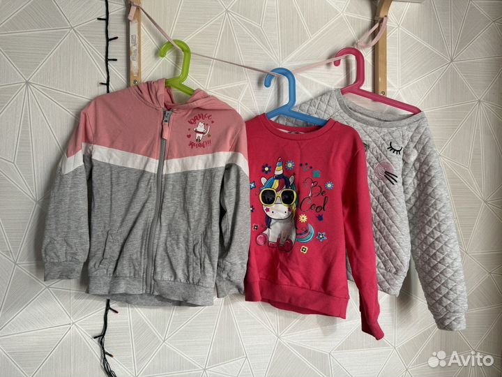 Большой Пакет одежды для девочки 110-116