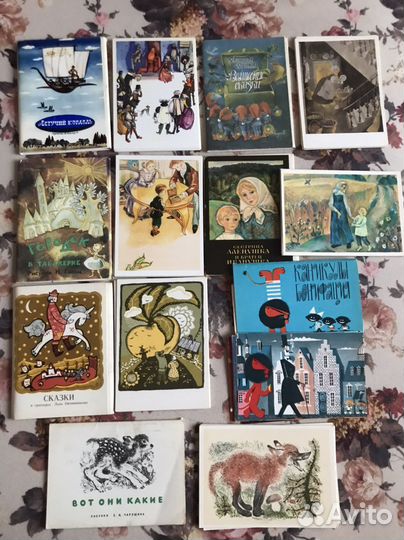 Наборы открыток СССР