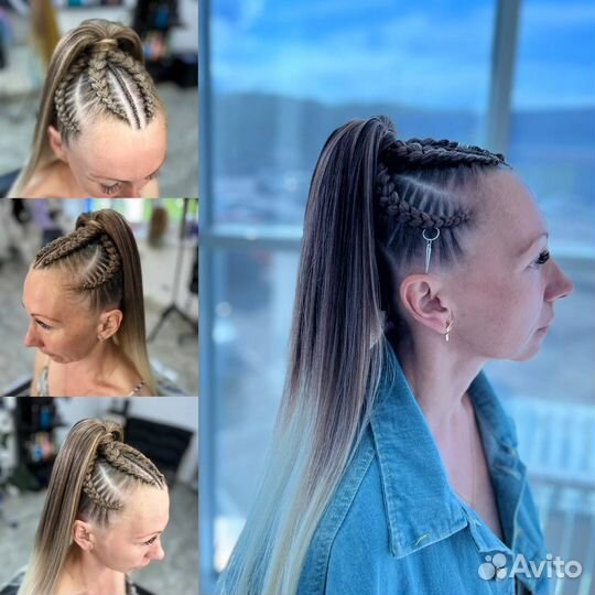 Модель на брейды косы