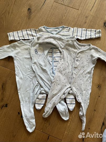 Пакет вещей 0-6 мес