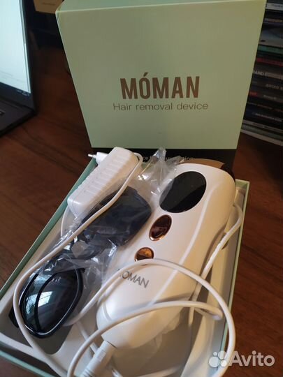 Фотоэпилятор для удаления волос лазерный moman