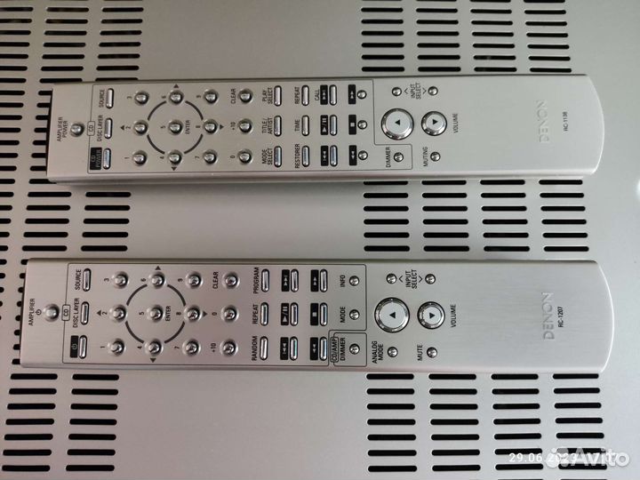 Пульты Denon pma, dcd
