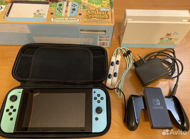 Nintendo switch animal crossing edition