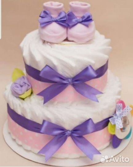 Торт из памперсов