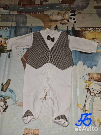 Вещи новые на малыша 56см