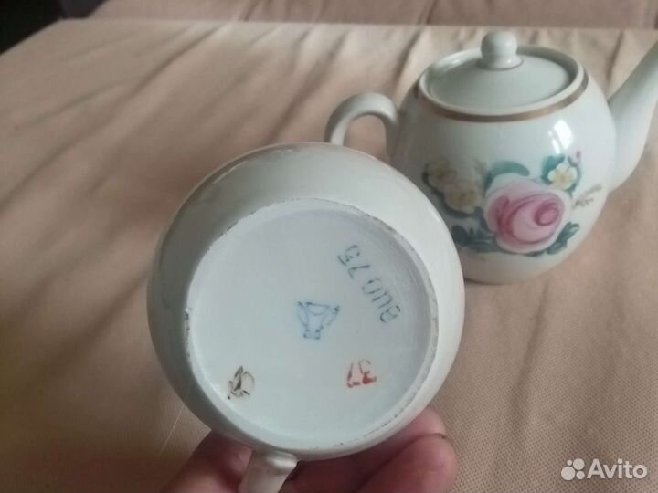 Заварочный чайник+ молочник