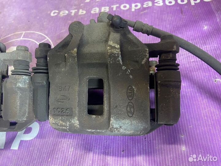 Суппорта передняя Kia Rio 2 JB G4EE 2010